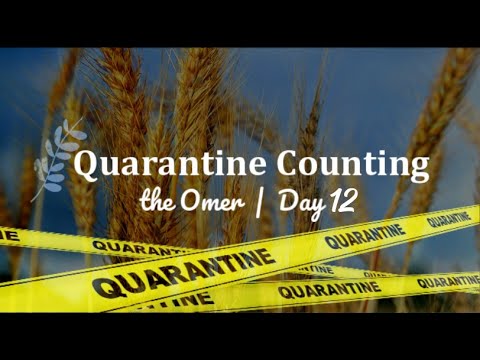 Quarantine Counting the Omer / Day 12 / Hod Sh b'Gevurah