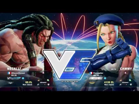Alioune ( Necalli ) VS Cuongster ( Cammy ) HD 1080p - Street Fighter 5