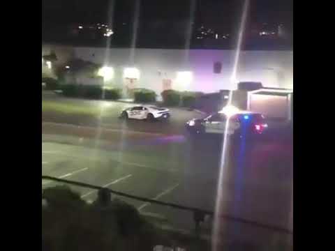 DDE Lamborghini runs from cops Video