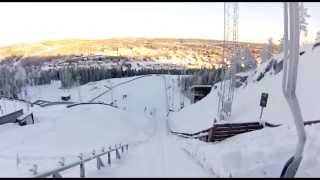 preview picture of video '2013-01-07 Astrid hoppar K35, Paradiskullen, Örnsköldsvik'