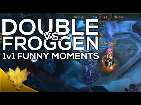 All-Stars 2015 - Froggen vs. Doublelift 1v1 Series - Funny Moments & Highlights