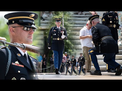 Honoring the Unknowns: The Final Walk of the 41st Sergeant of the Guard