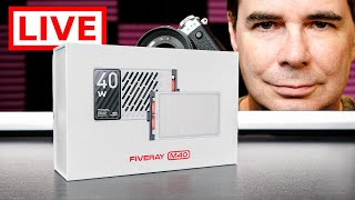Fiveray M40 Unboxing, 2023 Channel Changes, Background, and Hang Out 👍