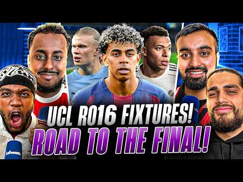 Champions League RO16 CONFIRMED + Reaction (Road To UCL Final!)