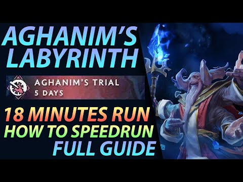Dota 2 Aghanim's Labyrinth - 18 Minutes Speedrun Guide