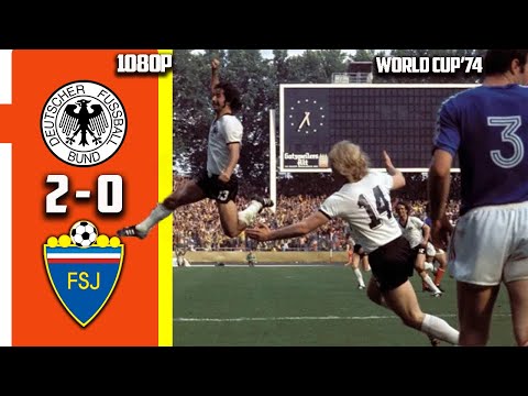 West germany vs Yugoslavia 2 - 0 ( Exclu ) World Cup 74 HD Quality