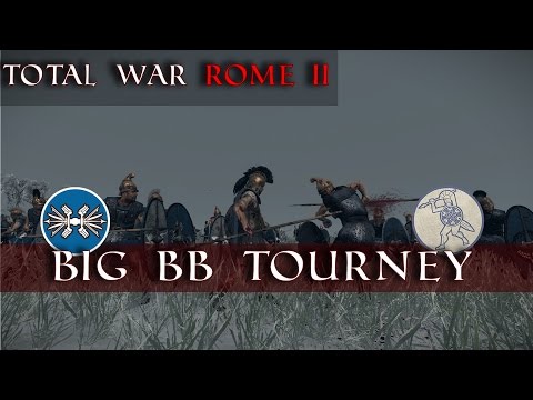 The Big Blade Balance Tournament R1G1 | [TWR]Bobi vs Warner95 | Total War Rome II