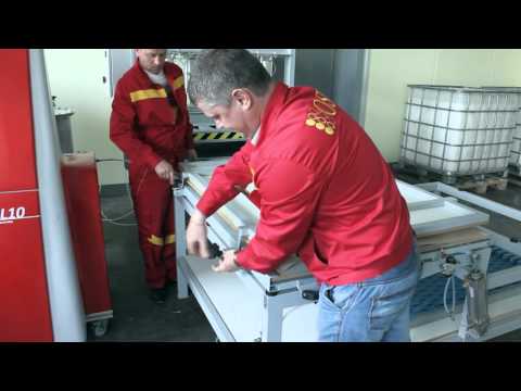 OSV Production line for manufacturing of decorative thermal panels