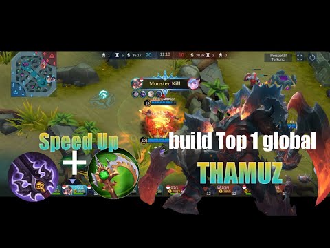 MANIAC!! Thamuz Critical Damage (100% IMMORTAL) - Build Top 1 Global Thamuz ~ MLBB