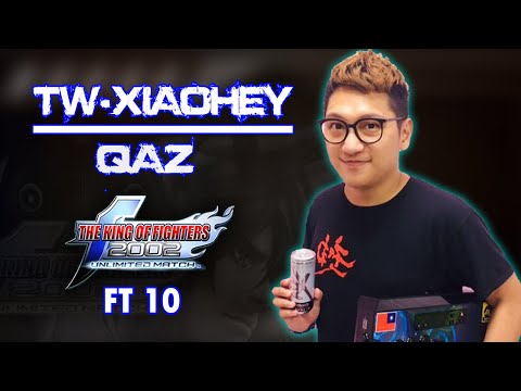 TW-Xiaohey Vs Qaz (台南璞仔) FT10 KOF 2002 UM - Mais um grande desafio