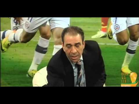 Bonvallet analiza Brasil vs CHILE Mundial 2014