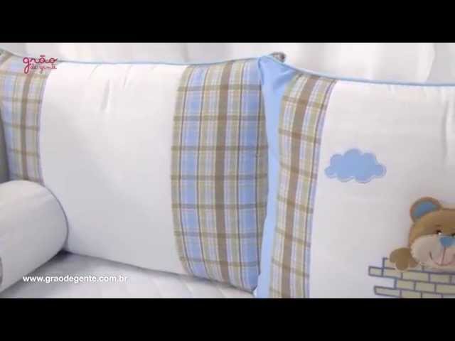 Kit Cama Babá Cara de Urso | Ref: 48266