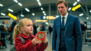 NIÑA POBRE VA DIARIO AL AEROPUERTO CON UNA FOTO, MILLONARIO LA VE Y ROMPE EN LLANTO AL VER...