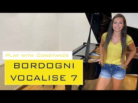 BORDOGNI Vocalise 7 (Flute #8) Play-Along with Constanze Hochwartner