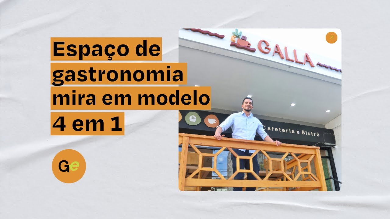Novo espaço gastronômico aposta no conceito 4 em 1