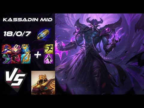 MID Kassadin vs Azir - NA Challenger Patch 25.20