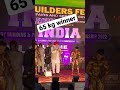 65 kg winner at IBBF Mr. India 2022 #bodybuildingindia #cbum #shredded #ibbf #bodybuilding #muscular