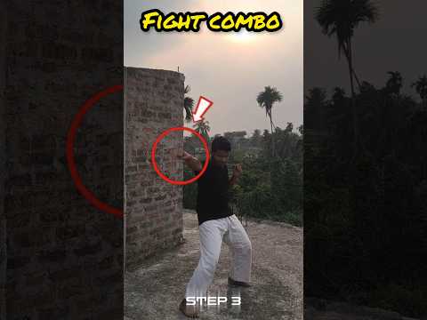 The Middle Kick Was Only the Setup — Feint First, Then Drop the Overhand! ⚡💥