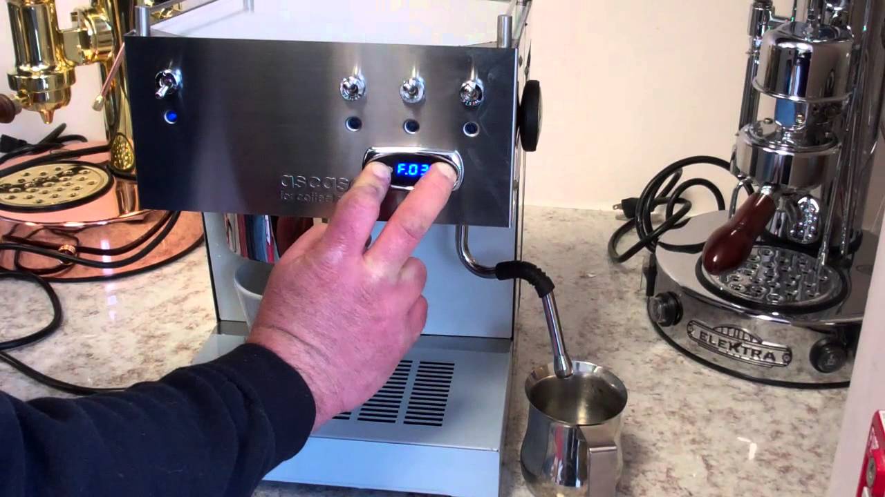 How To: Change Celsius/Fahrenheit Setting - Ascaso Steel Uno Professional PID Espresso Machine