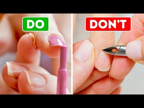 9 често срещани грешки при маникюра