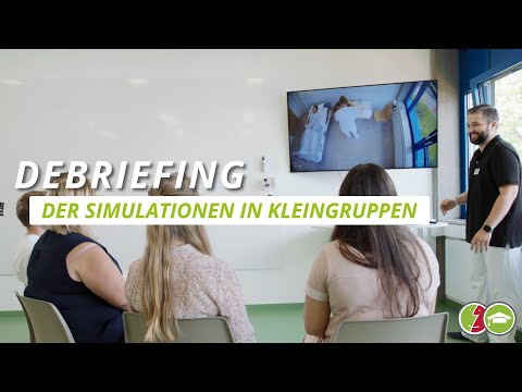 Debriefing der Simulation in Kleingruppen