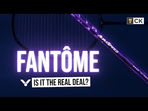 Victor Auraspeed Fantome Badminton Racket Review - Is the 5mm frame making a difference?