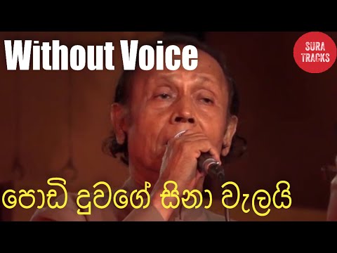 Podi Duwage Sina Walai Karaoke Without Voice Sinhala Songs Karaoke