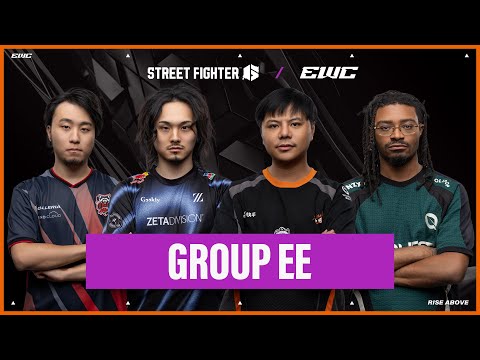 Street Fighter 6 at EWC 25 | Day 1 - Group Stage - Group EE