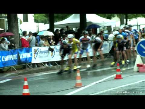 Inline Speed Skating - Shane Dobbin WIC Dijon win, 2009