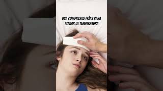 🤒¿Qué hacer en caso de fiebre?