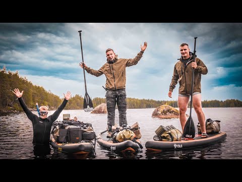 Über das Wasser zu meinem 7 vs. Wild - Spot | Niklas on Fire