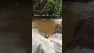 Canyoning in Dalat, Vietnam
