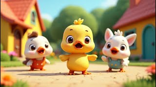 Ring Around the Rosie Baby Animals | Nursery Rhyme for Kids | Sing-Along Song &amp; Lyrics