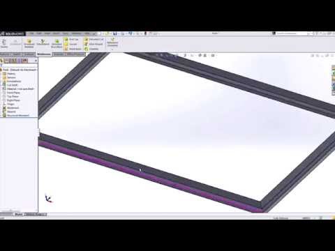 SOLIDWORKS - Creating Custom Configured Weldment Profiles