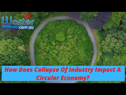 How Does Industry Collapse Impact the Circular Economy?