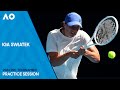 Iga Swiatek Practice Session | Australian Open 2024