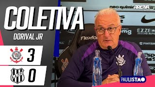 COLETIVA DORIVAL JR | AO VIVO | Corinthians 3 x 0 Ponte Preta - Paulistão 2026