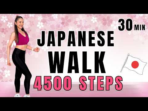 30 Min Japanese Walking Workout | 4,500 Steps | All You Need to Know