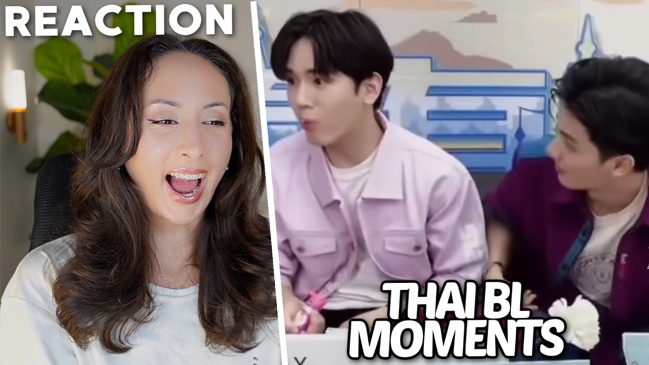 thai bl actors awkward moments REACTION | WilliamEst GeminiFourth JoongDunk...