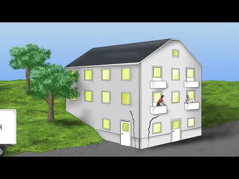 Åtgärd av sättningsskador i bostadsrätt och hyreshus