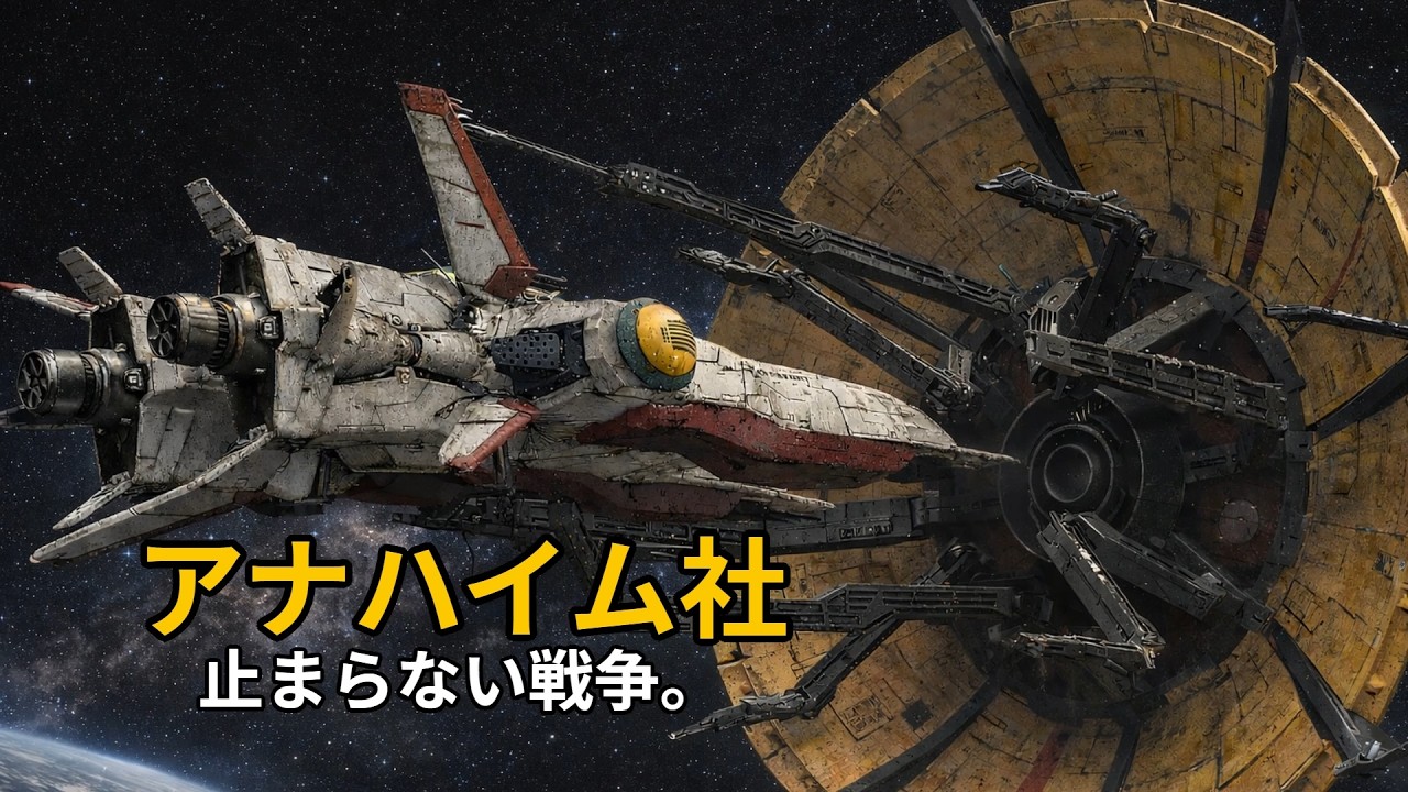 「アナハイムはなぜ“戦争を止められない”のか 」ガンダム 宇宙世紀 正史・外典#42｜Why Can’t Anaheim Stop the War?
