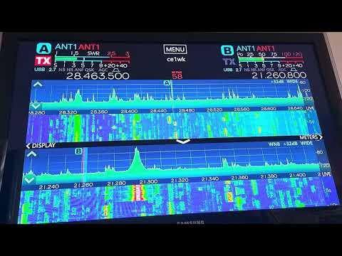 cq world wide dx contest 2023  rx flex radio