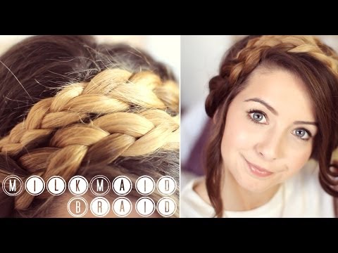 How To: MilkMaid Braid Up-do | Zoella