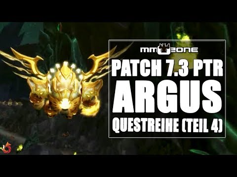 WoW Legion Patch 7.3 PTR - Questreihe auf Argus - Das Treffen mit Magni Bronzebart (Teil 4)