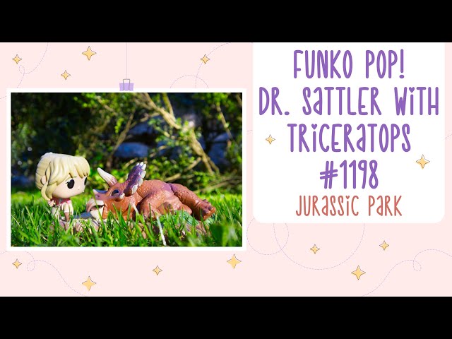 Vídeo relacionado con Jurassic Park Figura Vinilo Dr. Sattler with Triceratops (Pop! Moment) 1198 Unisex ¡Funko Pop! Standard