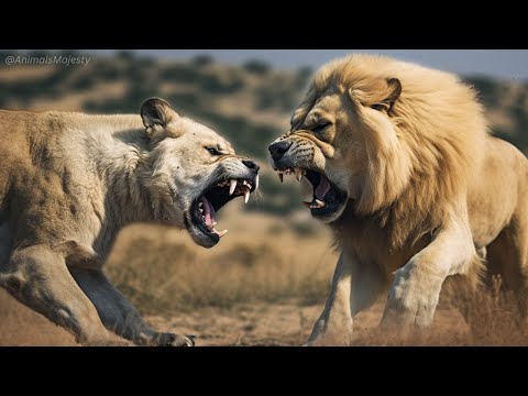 Lion Vs Turkish Kangal - Who Will Reign Supreme? || Animals Majesty