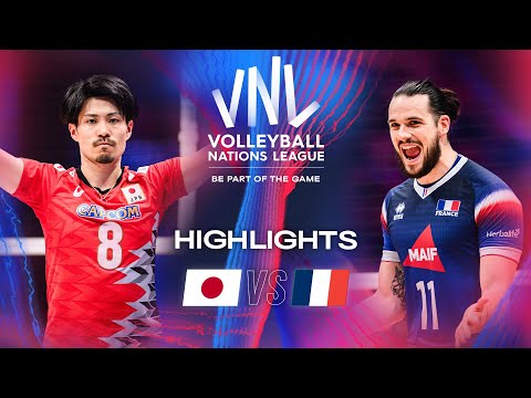 🇯🇵 JPN vs. 🇫🇷 FRA - Gold Match | Highlights | Men's VNL 2024