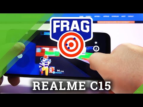 FRAG Pro Shooter Gaming Quality Test on Realme C15 – Gameplay