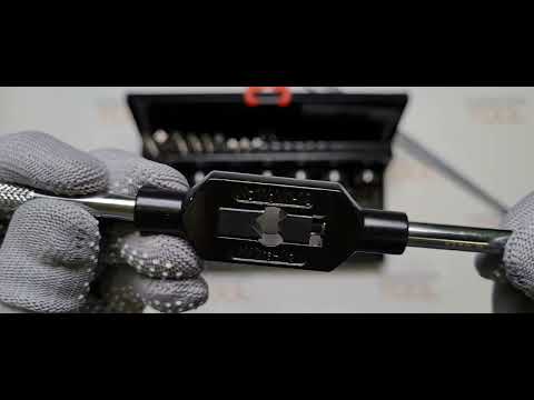 Набор метчиков и плашек YATO М3-М12, 32 шт. (YT-2975) Набор метчиков и плашек YATO М3-М12, 32 шт. (YT-2975)