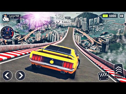Extreme GT Car Stunt Master Race || Real Sports Car Crash Demolition Derby Racing || Unique Games